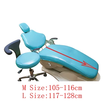 Zobārstniecības Krēsla Sēdekļa Vāku Krēsla Pārsegs Elastīgs Ūdensnecaurlaidīgs Aizsardzības Gadījumā, Aizsargs Zobārsts Iekārtas, 4gab/komplekts