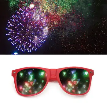 2022 Jaunu Uguņošana Brilles Premium Difrakcijas 3D Prizmu, Plastmasas Brilles Uz Uguņošanu, Lāzeru Šovi Modes Saulesbrilles
